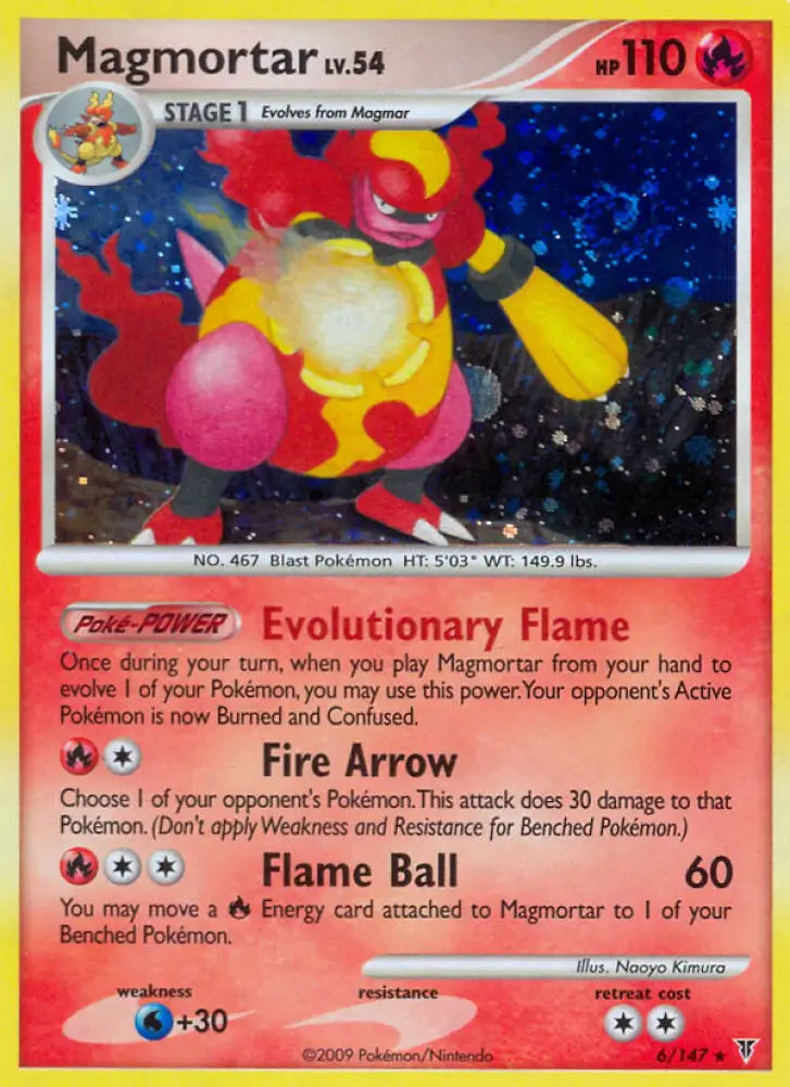 Magmortar (6/147) [Platinum: Supreme Victors] - Pokemon Single