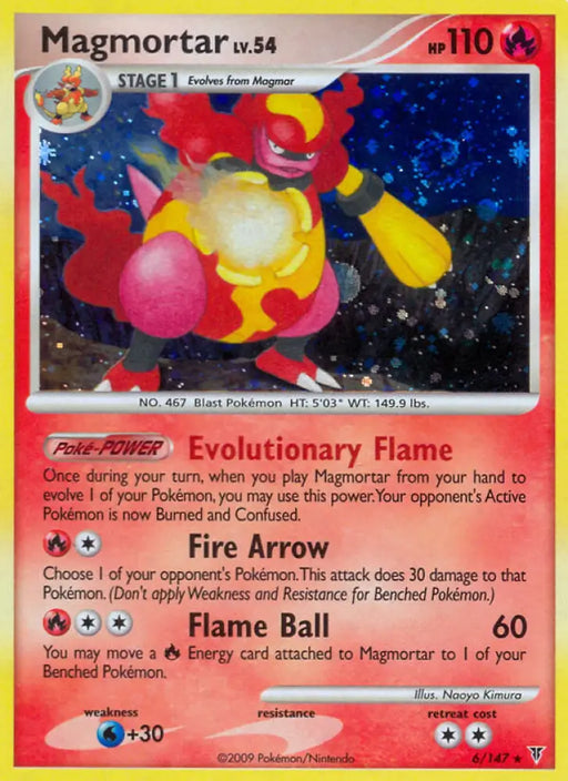 Magmortar (6/147) [Platinum: Supreme Victors] - Pokemon Single