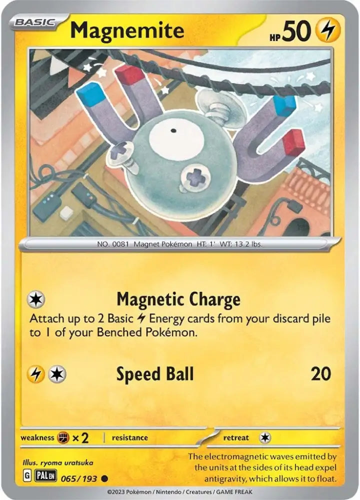 Magnemite (065/193) [Scarlet & Violet: Paldea Evolved] - Pokemon Single