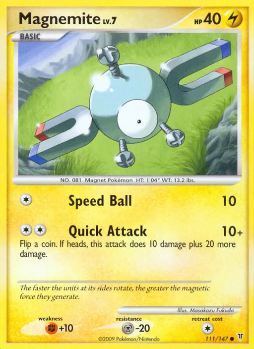 Magnemite (111/147) [Platinum: Supreme Victors] - Pokemon Single