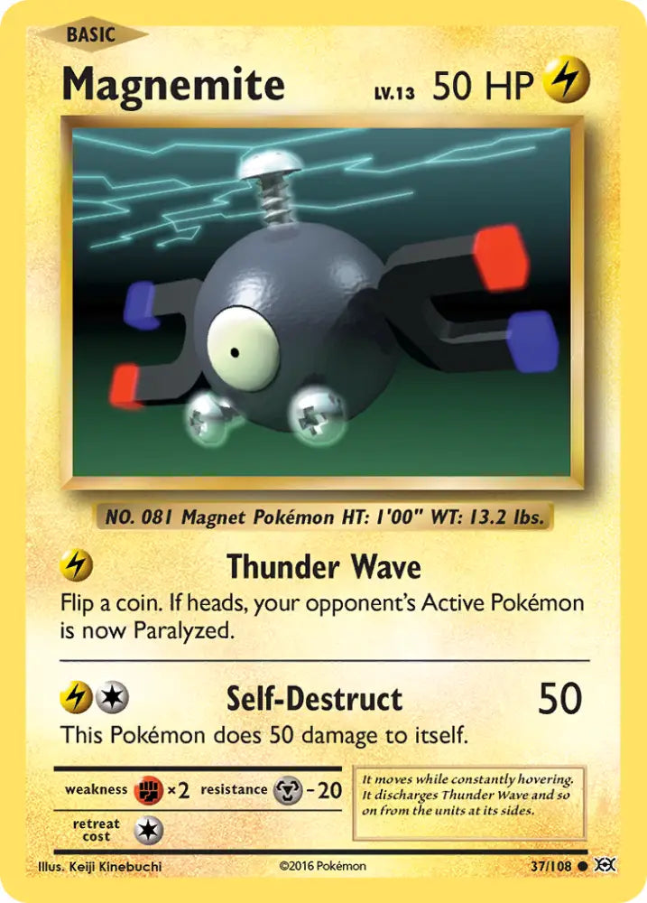 Magnemite (37/108) [XY: Evolutions] - Pokemon Single