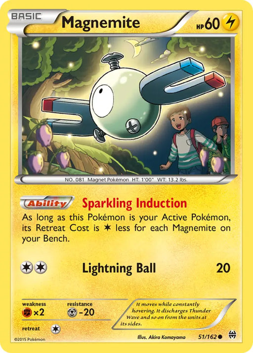 Magnemite (51/162) [XY: BREAKthrough] - Pokemon Single