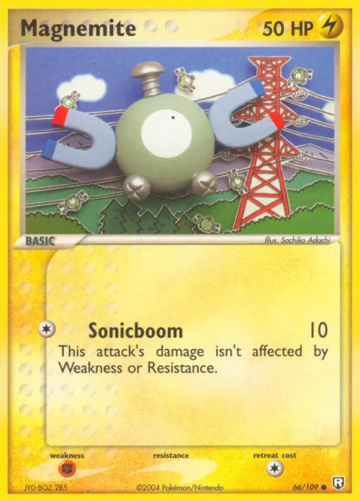 Magnemite (66/109) [EX: Team Rocket Returns] - Pokemon Single