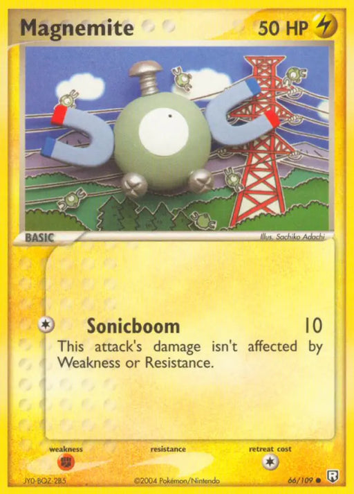 Magnemite (66/109) [EX: Team Rocket Returns] - Pokemon Single