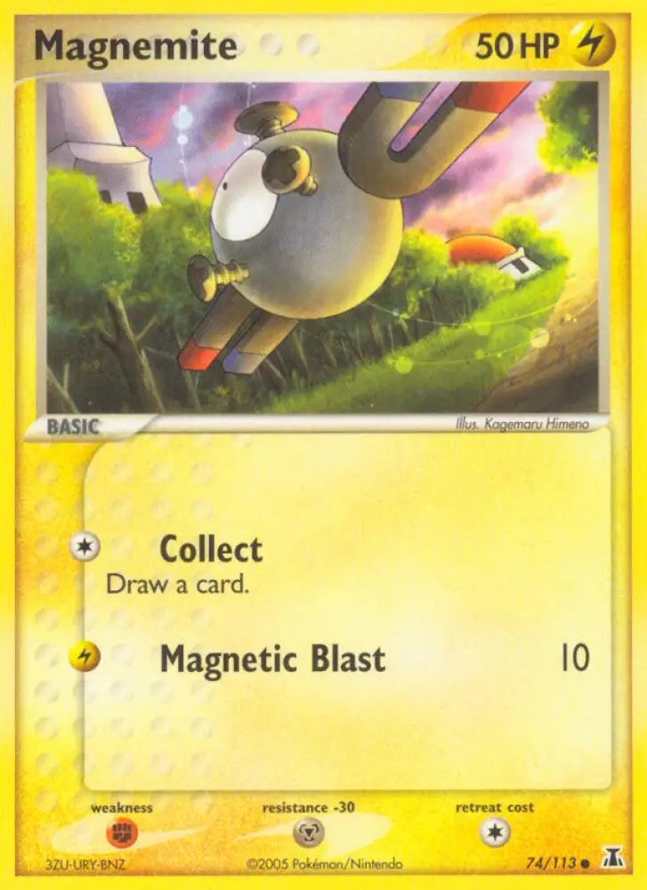 Magnemite (74/113) [EX: Delta Species] - Pokemon Single