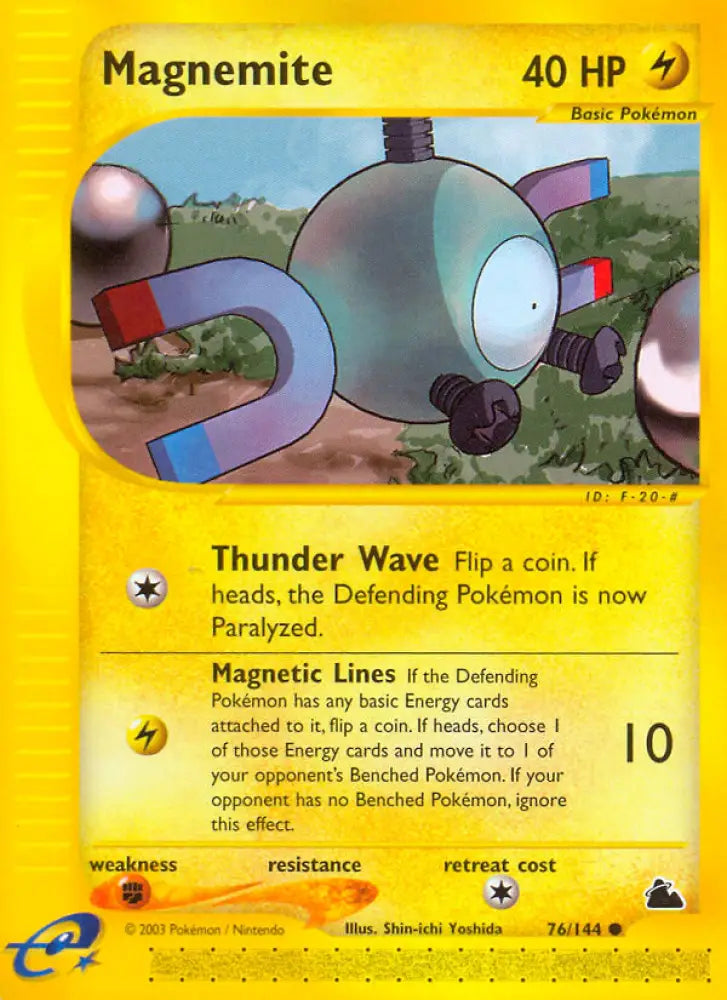 Magnemite (76/144) [Skyridge] - Pokemon Single
