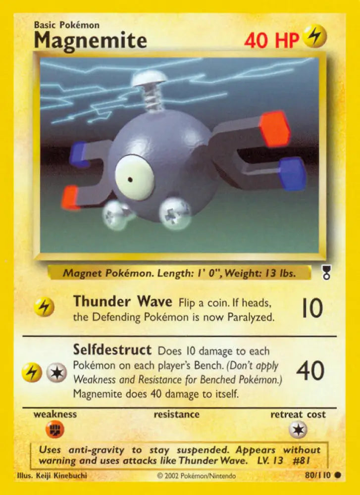 Magnemite (80/110) [Legendary Collection] - Pokemon Single