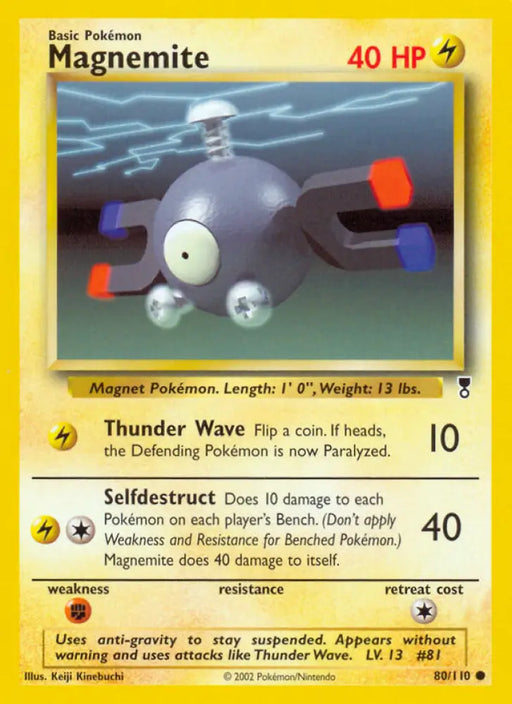 Magnemite (80/110) [Legendary Collection] - Pokemon Single