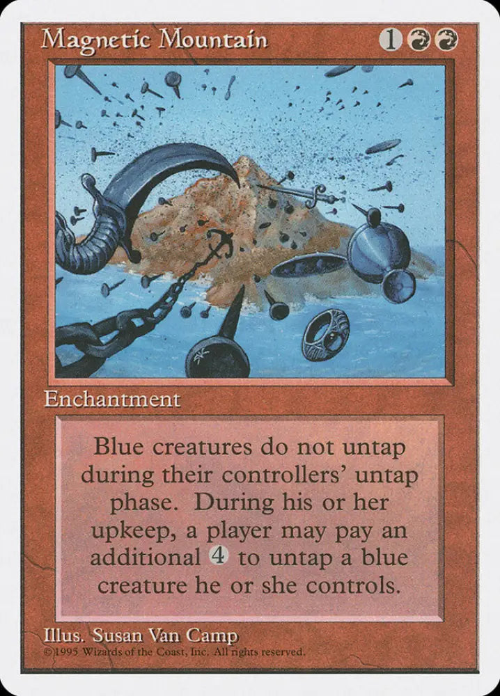 Magnetic Mountain [Fourth Edition] - MTG Single