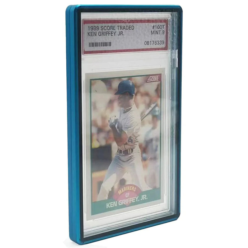 Evoretro Magnetic Case Bumper for PSA Slab Graded Card 1ct - Blue