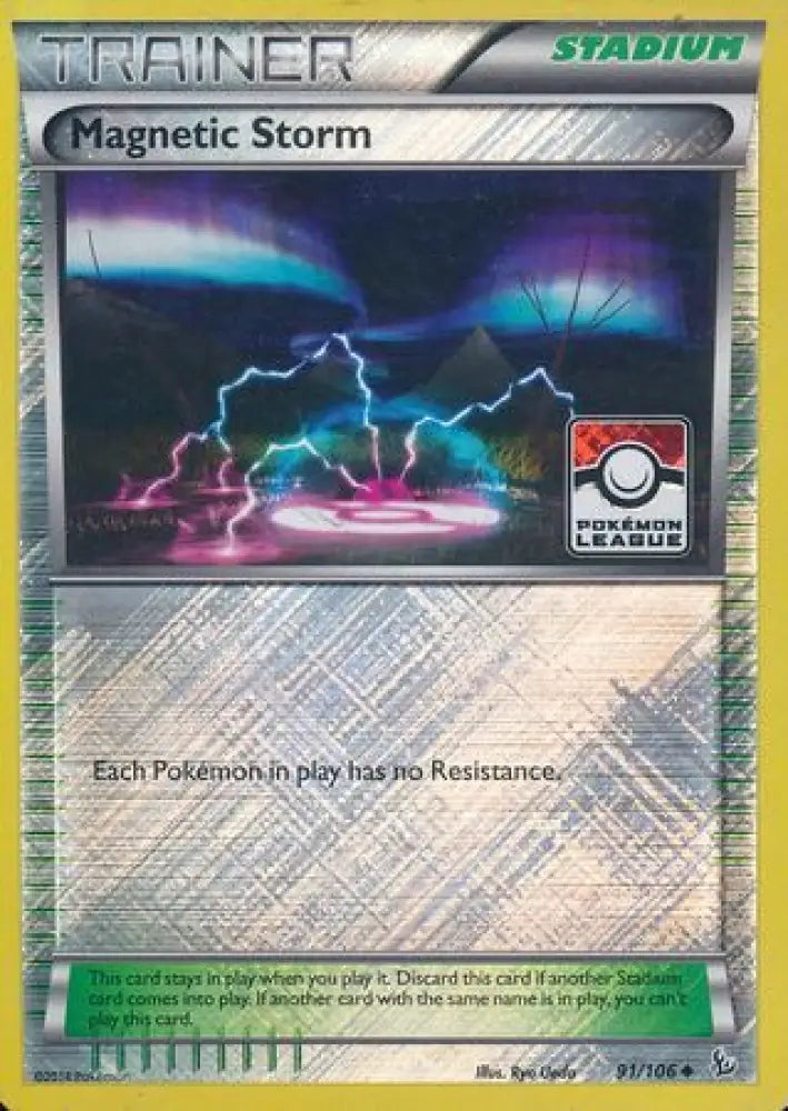 Magnetic Storm (91/106) (League Promo) [XY: Flashfire] - Pokemon Single