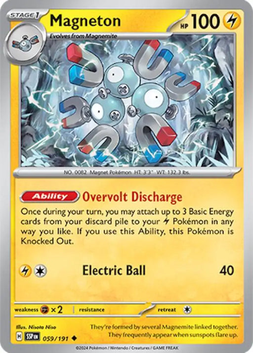 Magneton (059/191) [Scarlet & Violet: Surging Sparks] - Pokemon Single