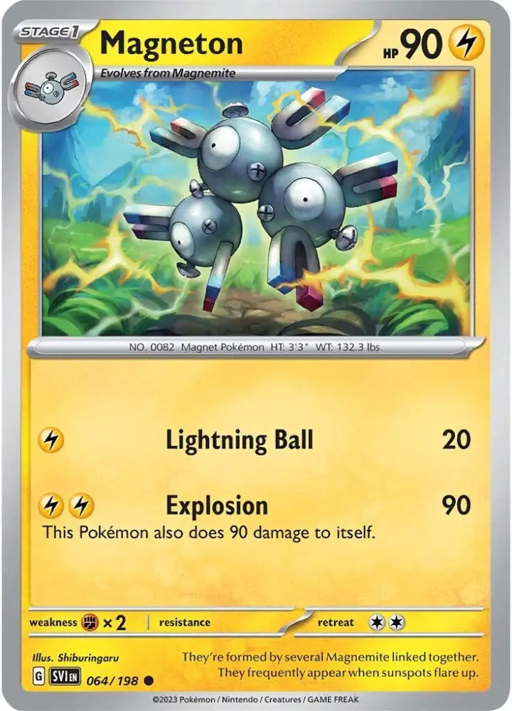 Magneton (064/198) [Scarlet & Violet: Base Set] - Pokemon Single