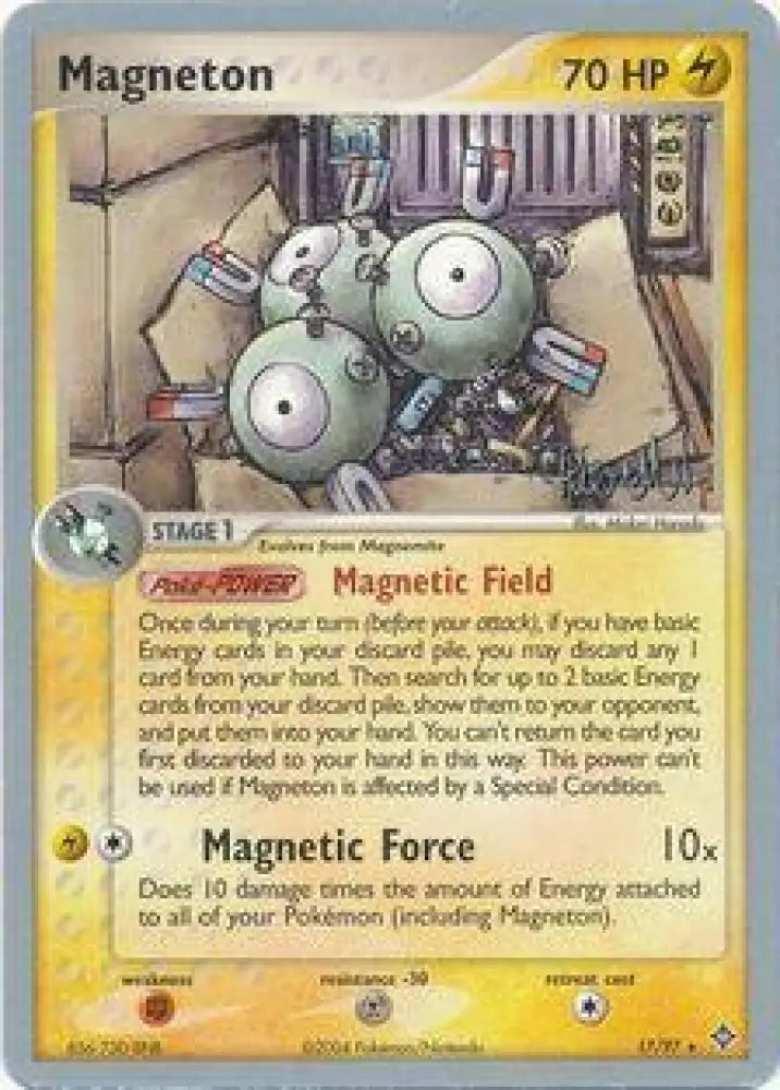 Magneton (17/97) (Rocky Beach - Reed Weichler) [World Championships 2004] - Pokemon Single