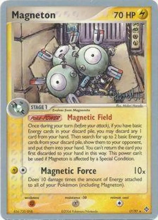 Magneton (17/97) (Rocky Beach - Reed Weichler) [World Championships 2004] - Pokemon Single