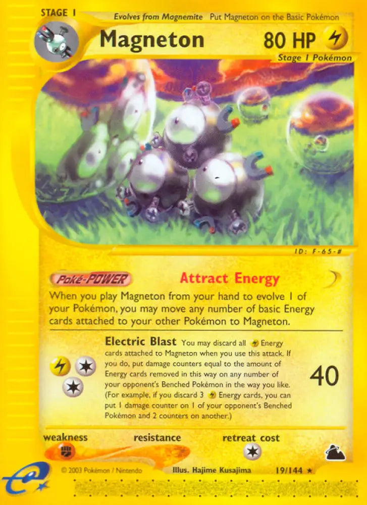 Magneton (19/144) [Skyridge] - Pokemon Single