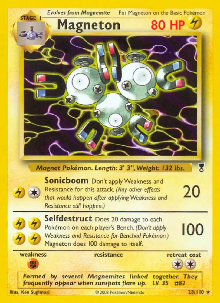 Magneton (28/110) [Legendary Collection] - Pokemon Single