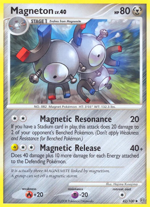 Magneton (42/100) [Diamond & Pearl: Stormfront] - Pokemon Single
