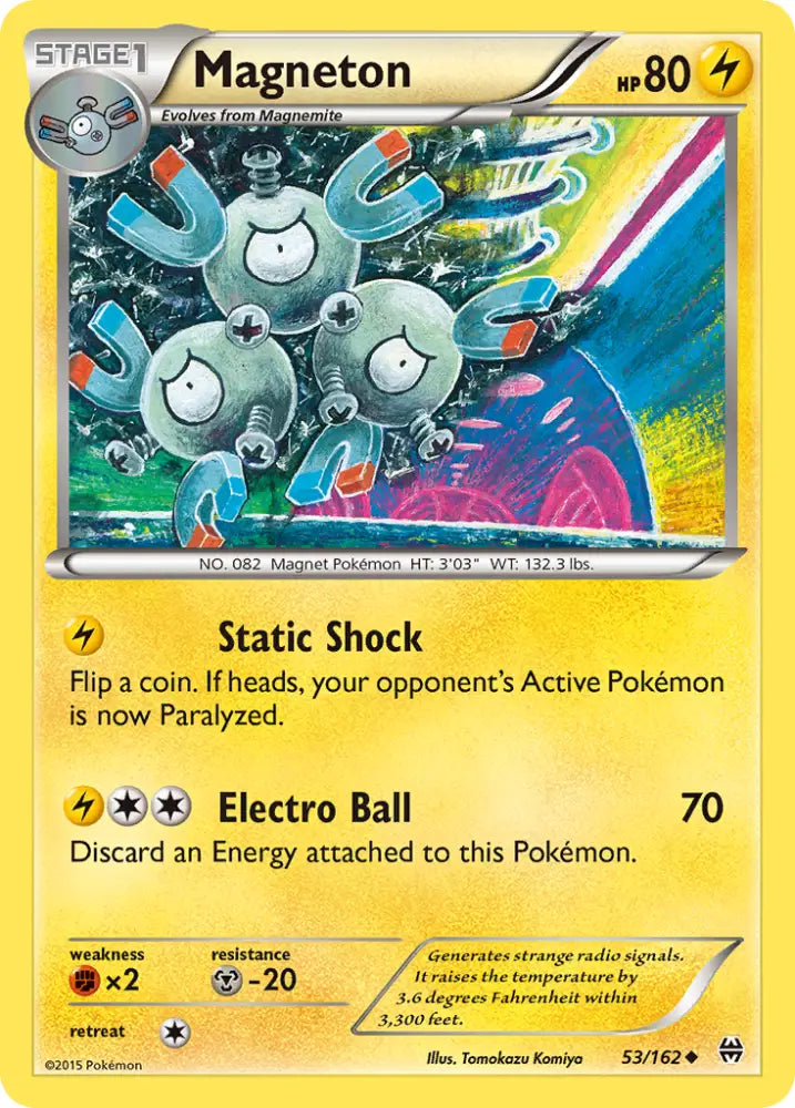 Magneton (53/162) [XY: BREAKthrough] - Pokemon Single