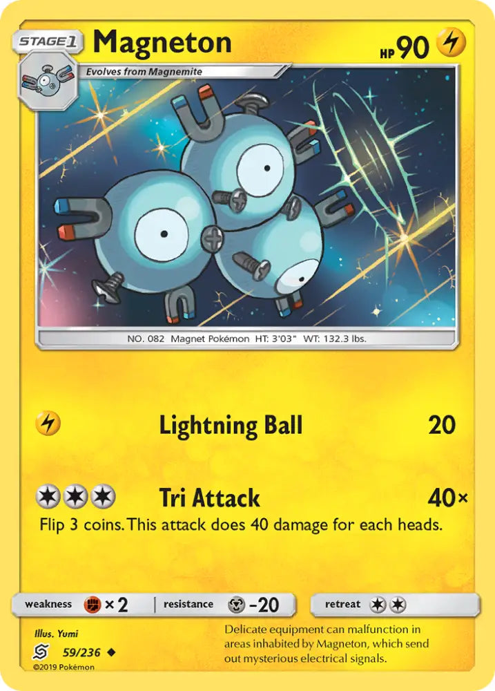 Magneton (59/236) [Sun & Moon: Unified Minds] - Pokemon Single
