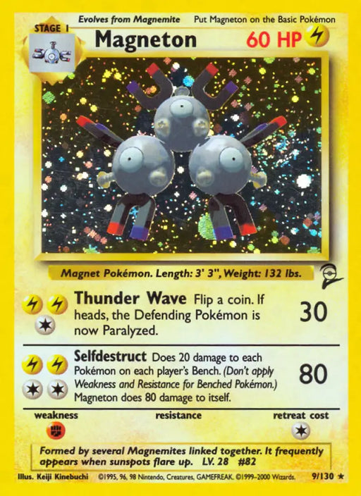 Magneton (9/130) [Base Set 2] - Pokemon Single