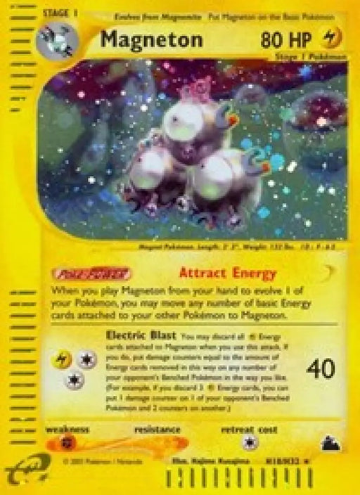 Magneton (H18/32) [Skyridge] - Pokemon Single