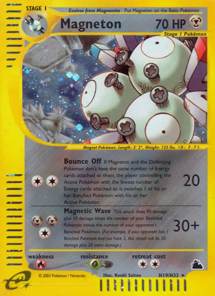 Magneton (H19/H32) [Skyridge] - Pokemon Single
