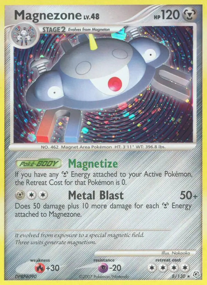 Magnezone (8/130) [Diamond & Pearl: Base Set] - Pokemon Single