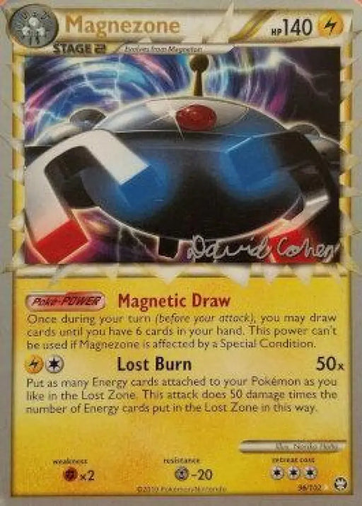 Magnezone (96/102) (Twinboar - David Cohen) [World Championships 2011] - Pokemon Single