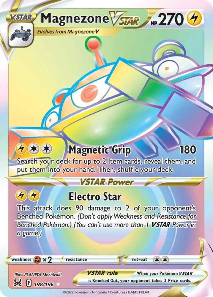 Magnezone VSTAR (198/196) [Sword & Shield: Lost Origin] - Pokemon Single