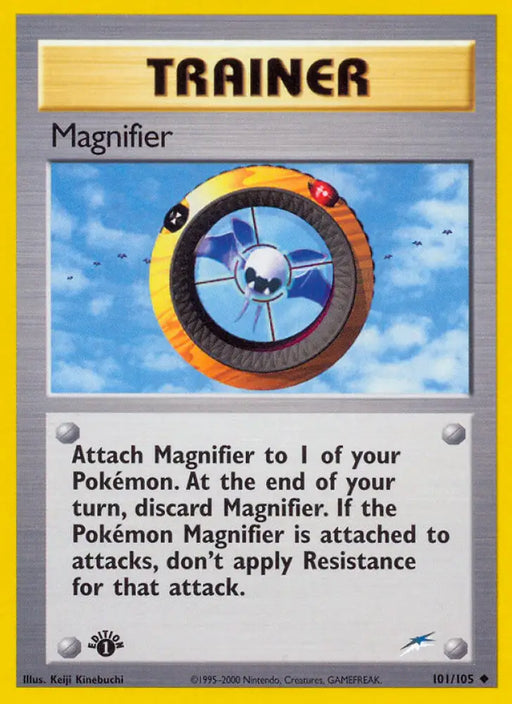 Magnifier (101/105) [Neo Destiny 1st Edition] - Pokemon Single