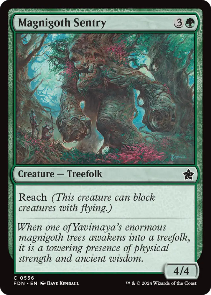 Magnigoth Sentry [Foundations] - MTG Single