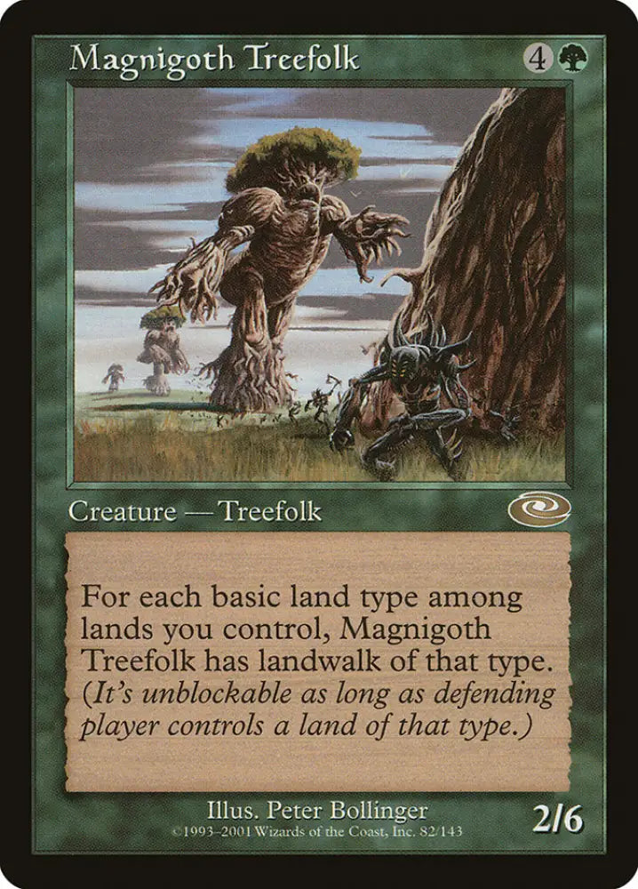 Magnigoth Treefolk [Planeshift] - MTG Single