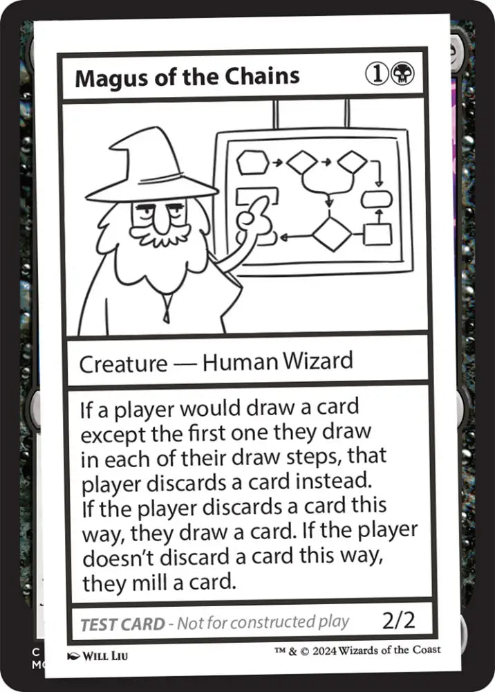 Magus of the Chains [Mystery Booster 2 Playtest Cards] - MTG Single