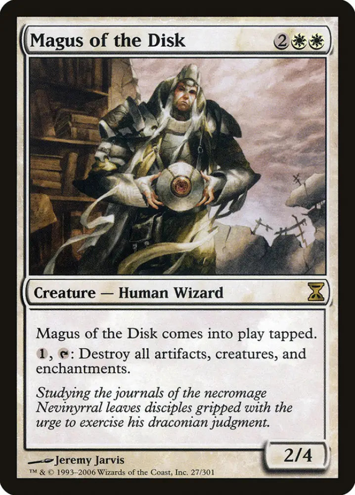 Magus of the Disk [Time Spiral] - MTG Single