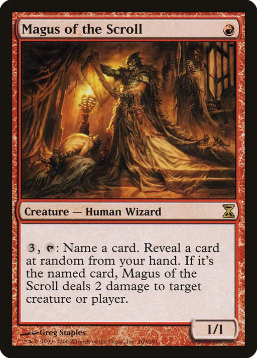 Magus of the Scroll [Time Spiral] - MTG Single