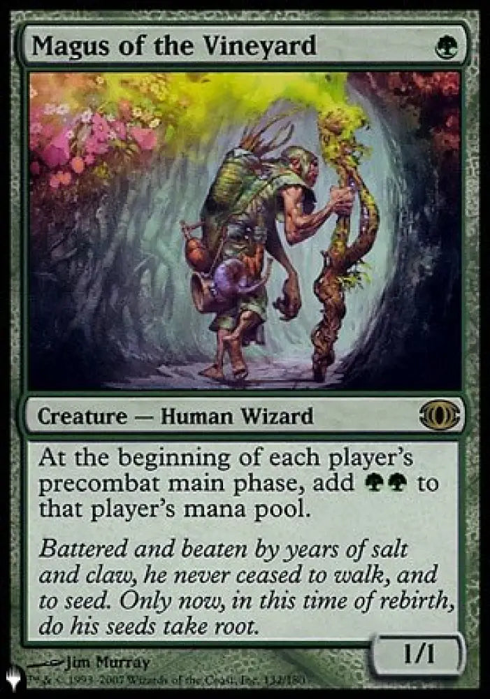 Magus of the Vineyard [The List] - MTG Single