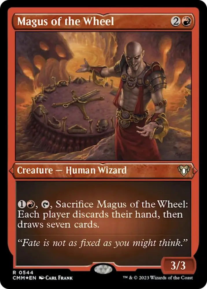 Magus of the Wheel (Foil Etched) [Commander Masters] - MTG Single