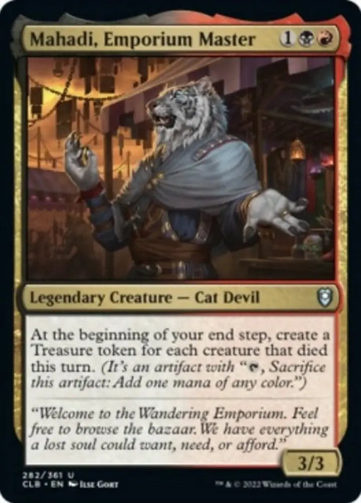 Mahadi Emporium Master [Commander Legends: Battle for Baldur’s Gate] - MTG Single