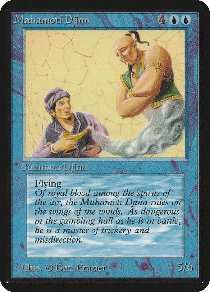 Mahamoti Djinn [Alpha Edition] - MTG Single