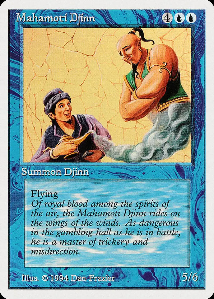 Mahamoti Djinn [Summer Magic / Edgar] - MTG Single