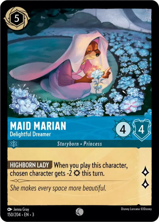 Maid Marian - Delightful Dreamer (150/204) [Into the Inklands] - Lorcana Single