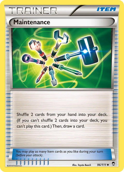 Maintenance (96/111) [XY: Furious Fists] - Pokemon Single