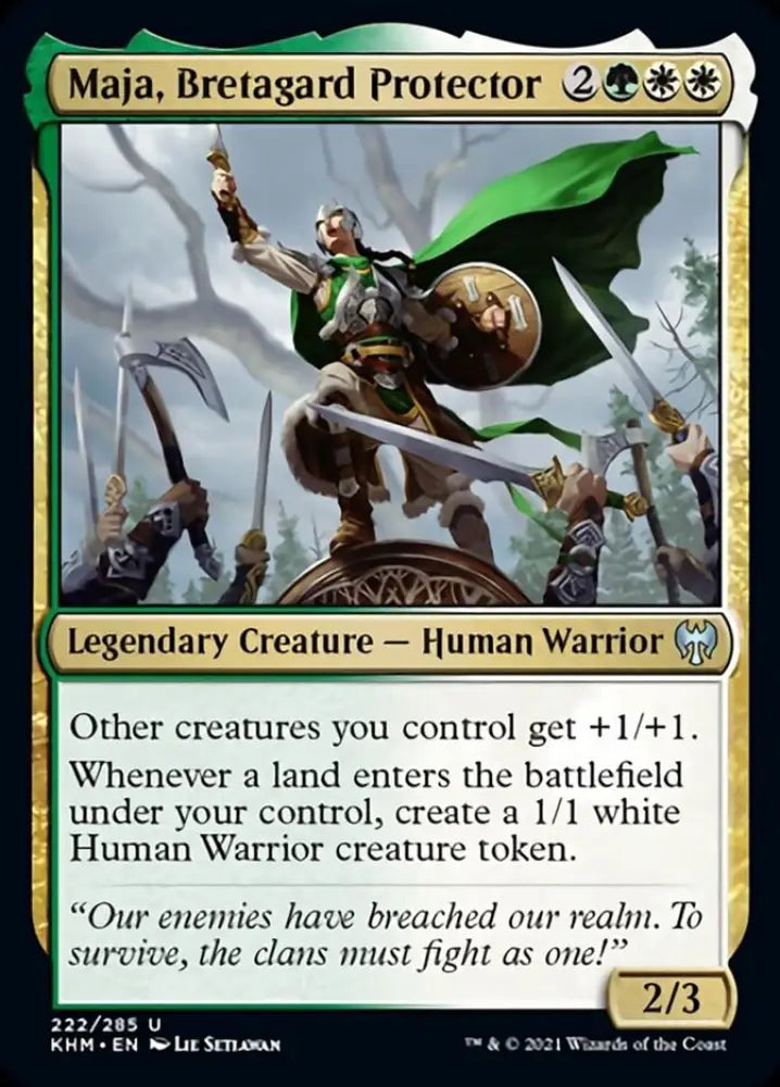 Maja Bretagard Protector [Kaldheim] - MTG Single