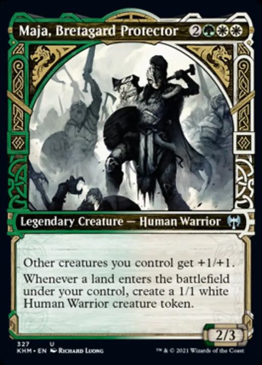 Maja Bretagard Protector (Showcase) [Kaldheim] - MTG Single