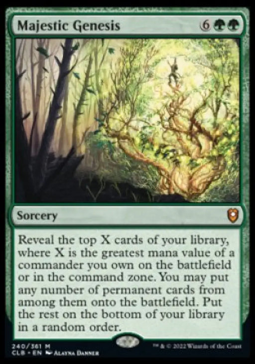 Majestic Genesis [Commander Legends: Battle for Baldur’s Gate] - MTG Single