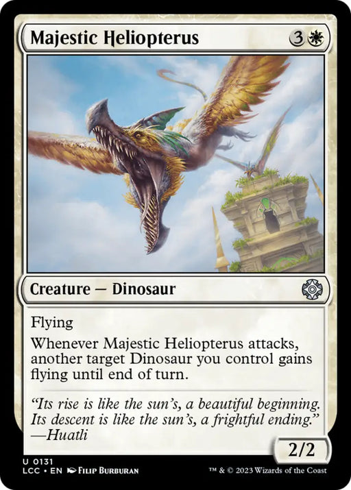 Majestic Heliopterus [The Lost Caverns of Ixalan Commander] - MTG Single