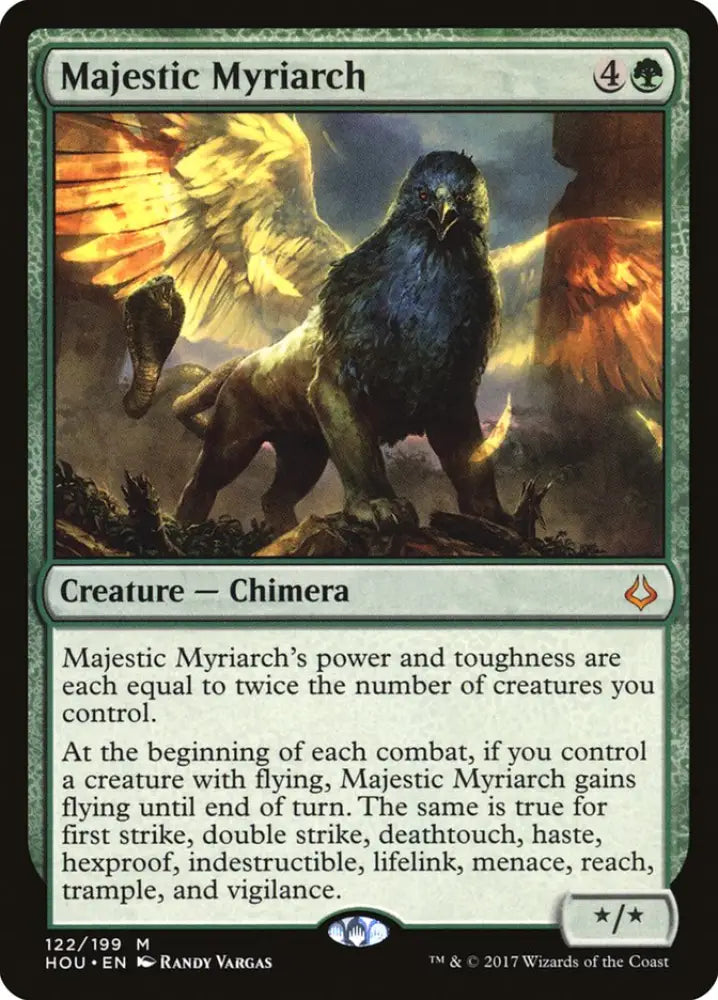 Majestic Myriarch [Hour of Devastation] - MTG Single