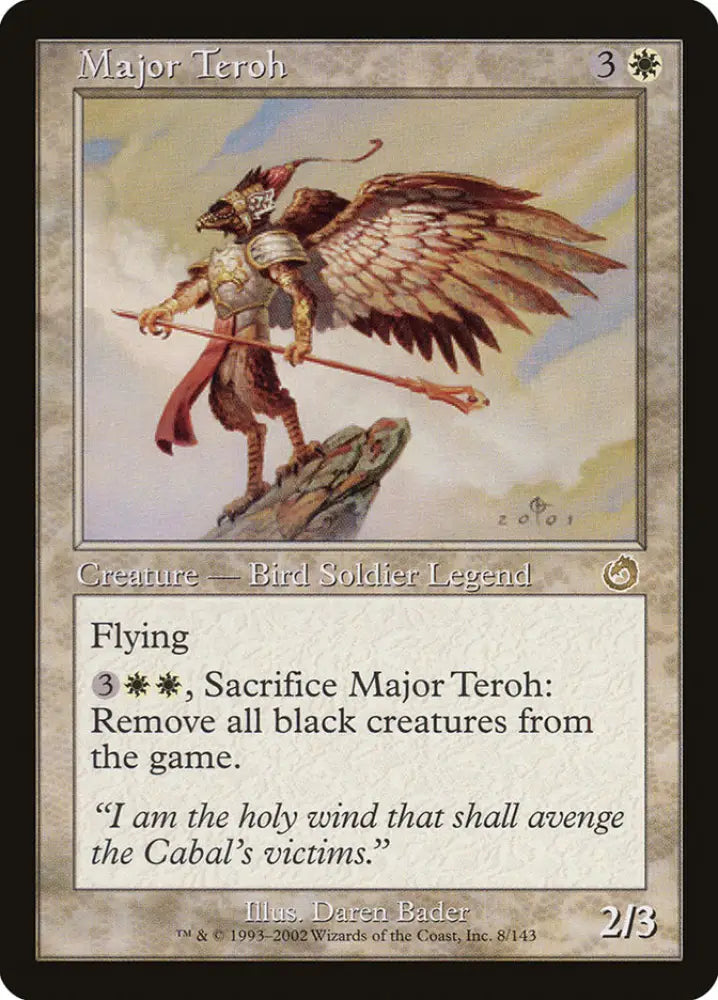 Major Teroh [Torment] - MTG Single