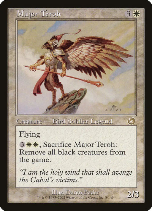 Major Teroh [Torment] - MTG Single